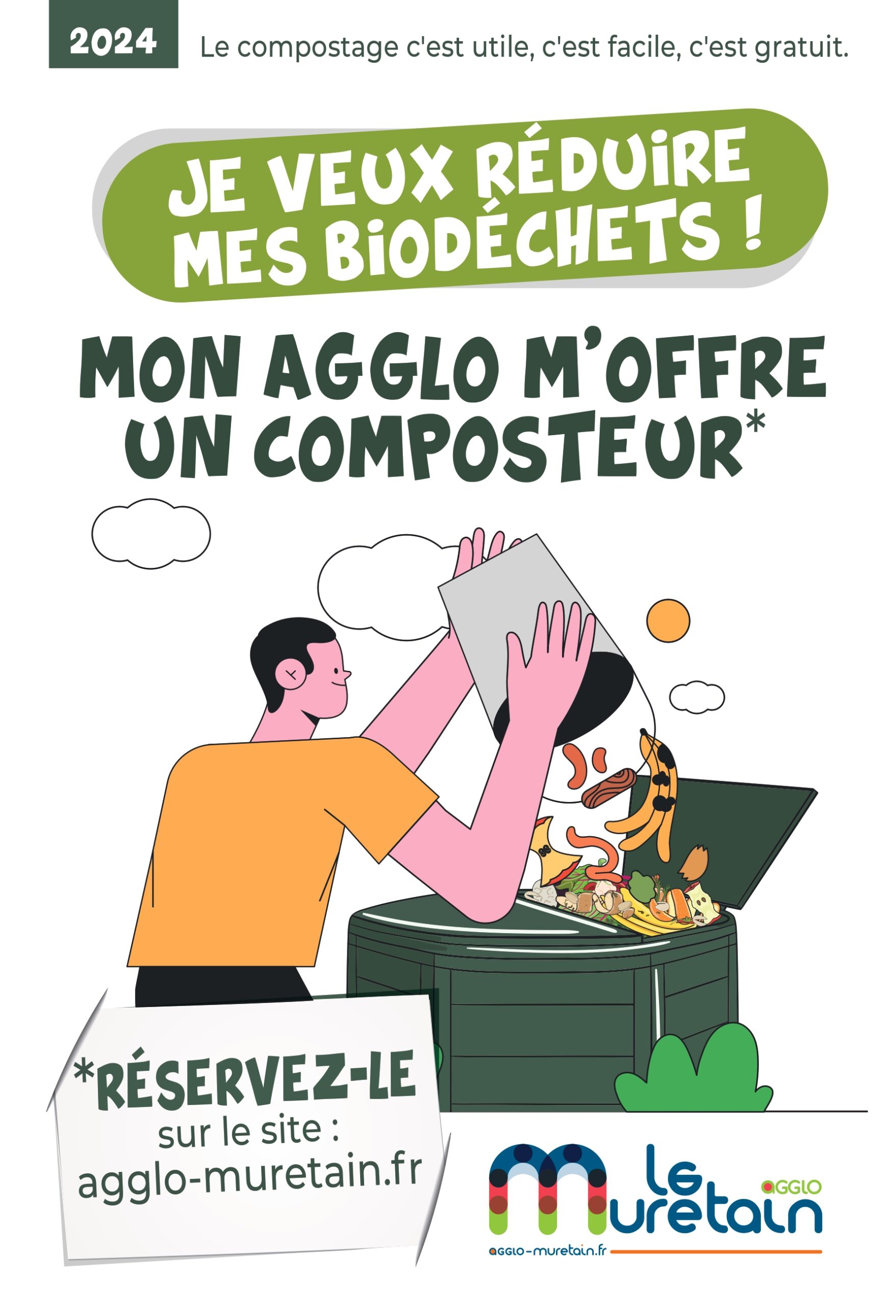 Affiche composteur Labastidette