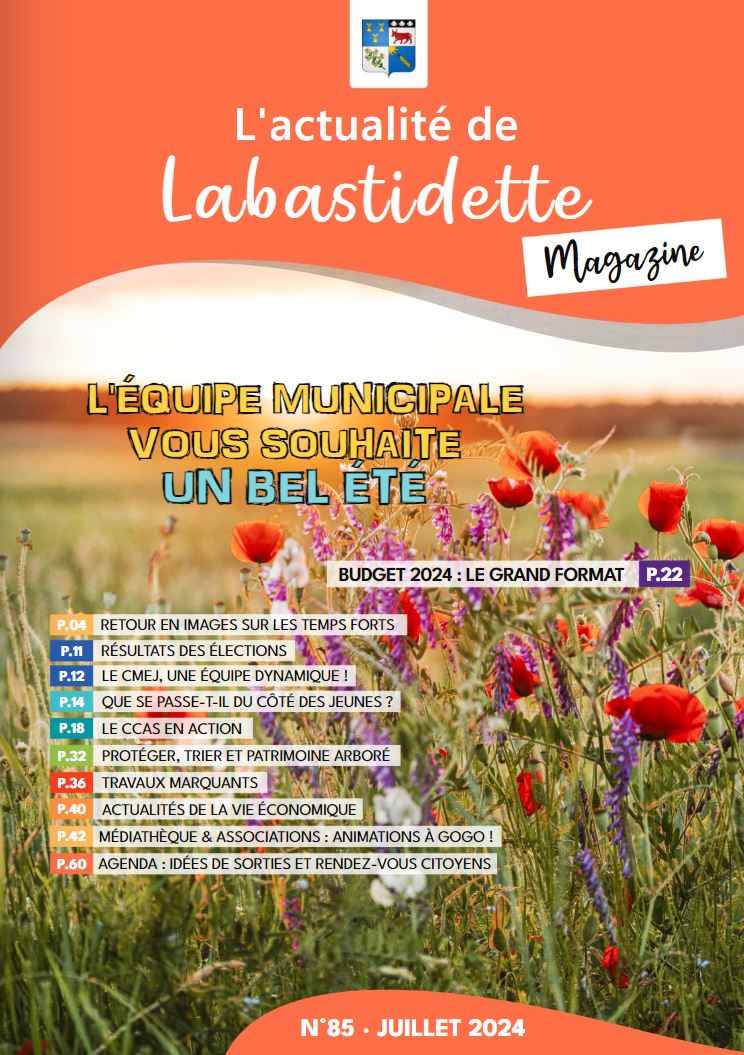 Couverture magazine Labastidette