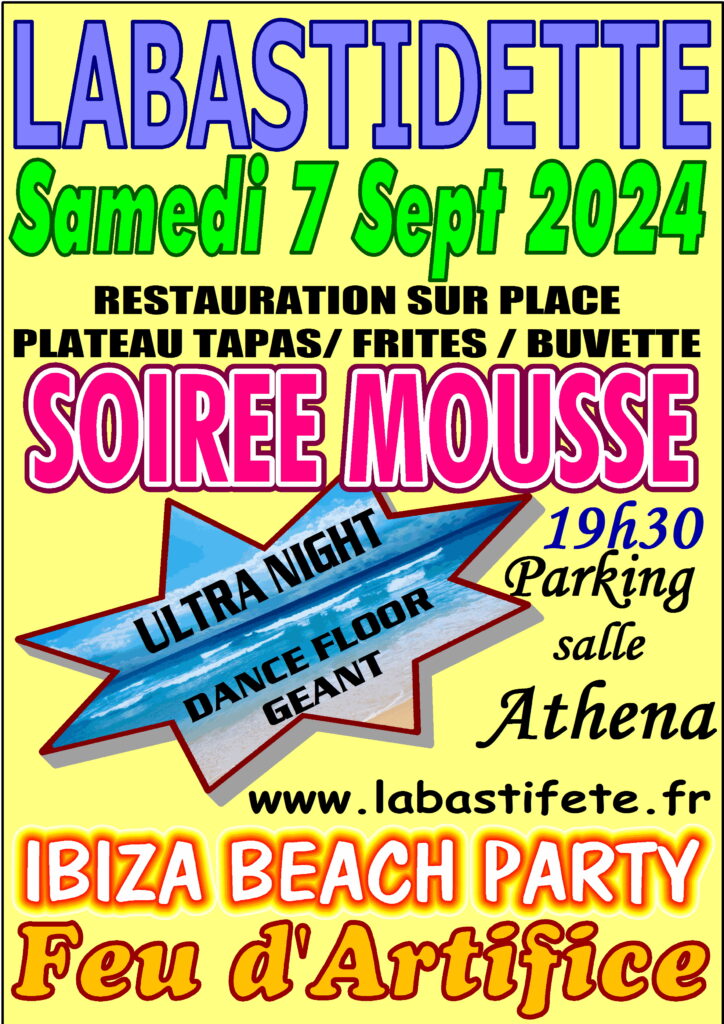 Soirée mousse Labastidette