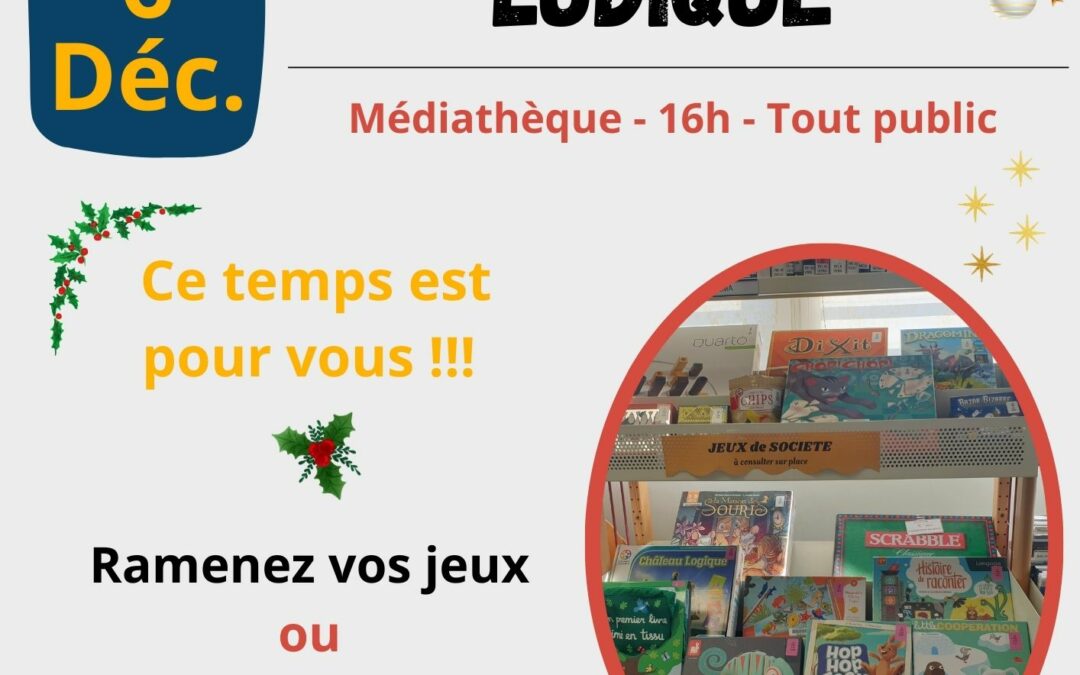 Médiathèque : Rencontre Ludique