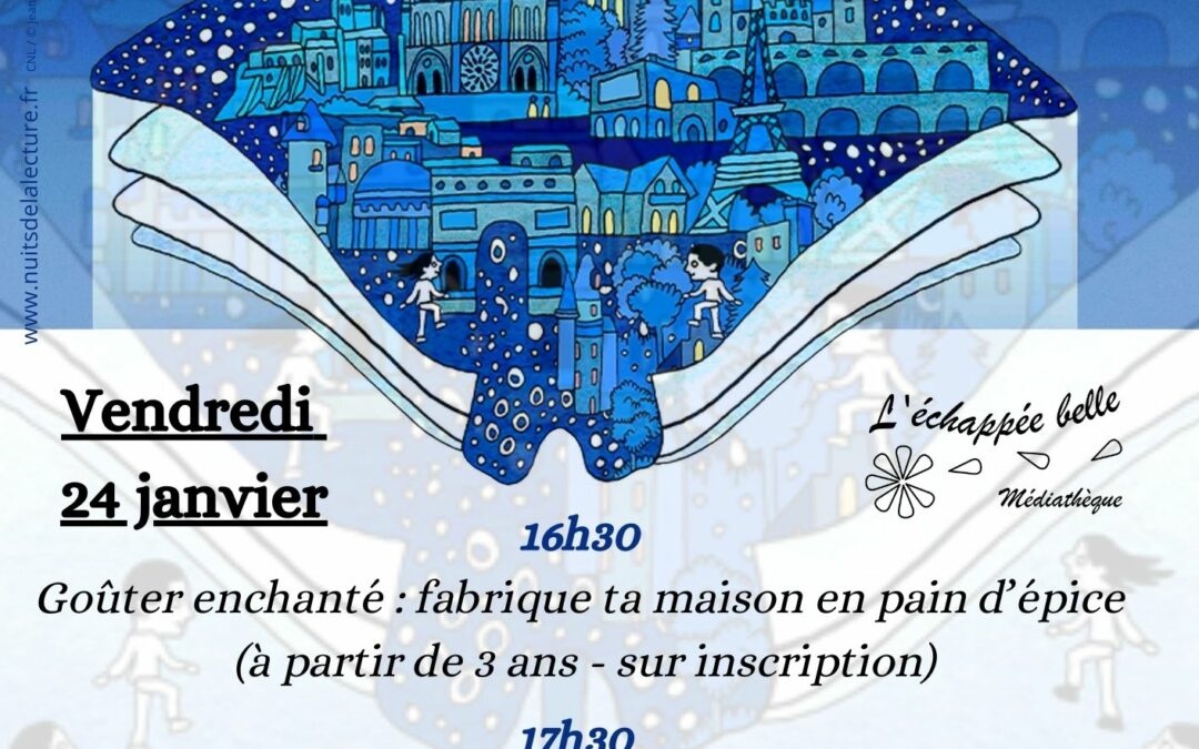 Médiathèque : Nuit de la Lecture 📖